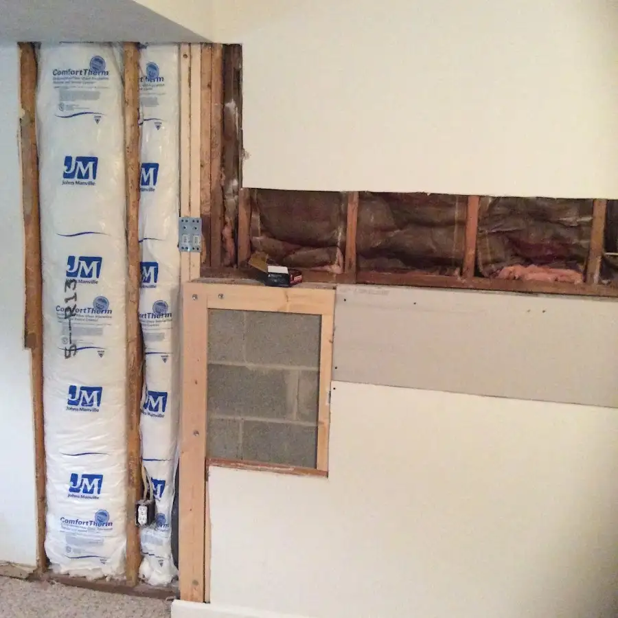 Wall insulation replacement during Odor Removal & Deodorization in Cherryville